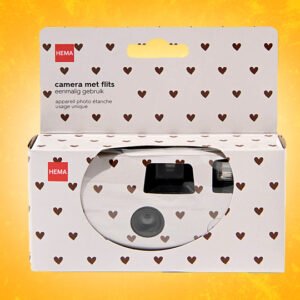 hema met flits eenmalig gebruik   analog çek at fotoğraf makinesi (tek kullanılmalık)