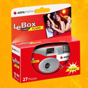 AgfaPhoto LeBox 400 - 27 Flash (Çek At)Tek Kullanımlık Kamera