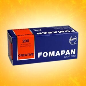 Fomapan 200 120 mm Format Film