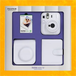 Instax Mini 13 Beyaz Kamera Full Set Kampanya